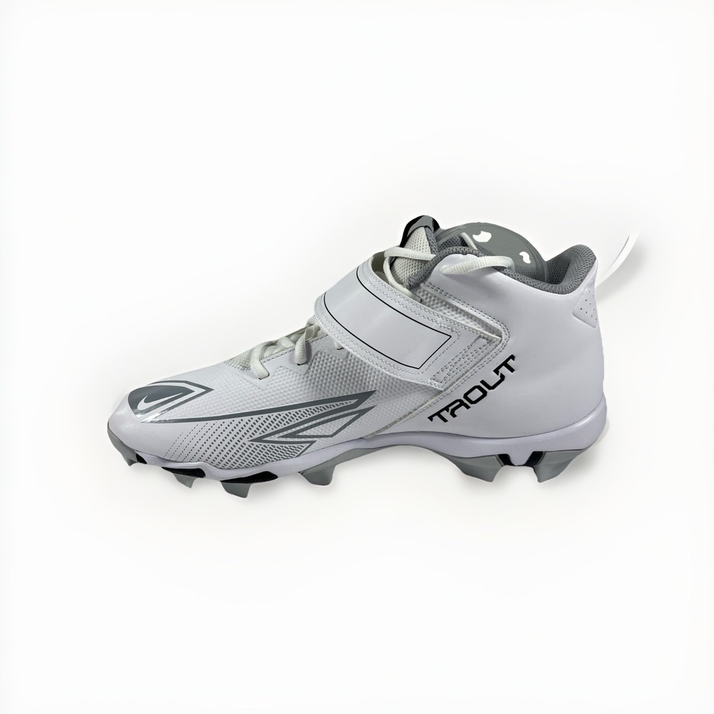 Nike Force Trout 8 Keystone Baseball Cleats CZ5911 100 Red/White Men's Sz 13 - Picture 3 of 11